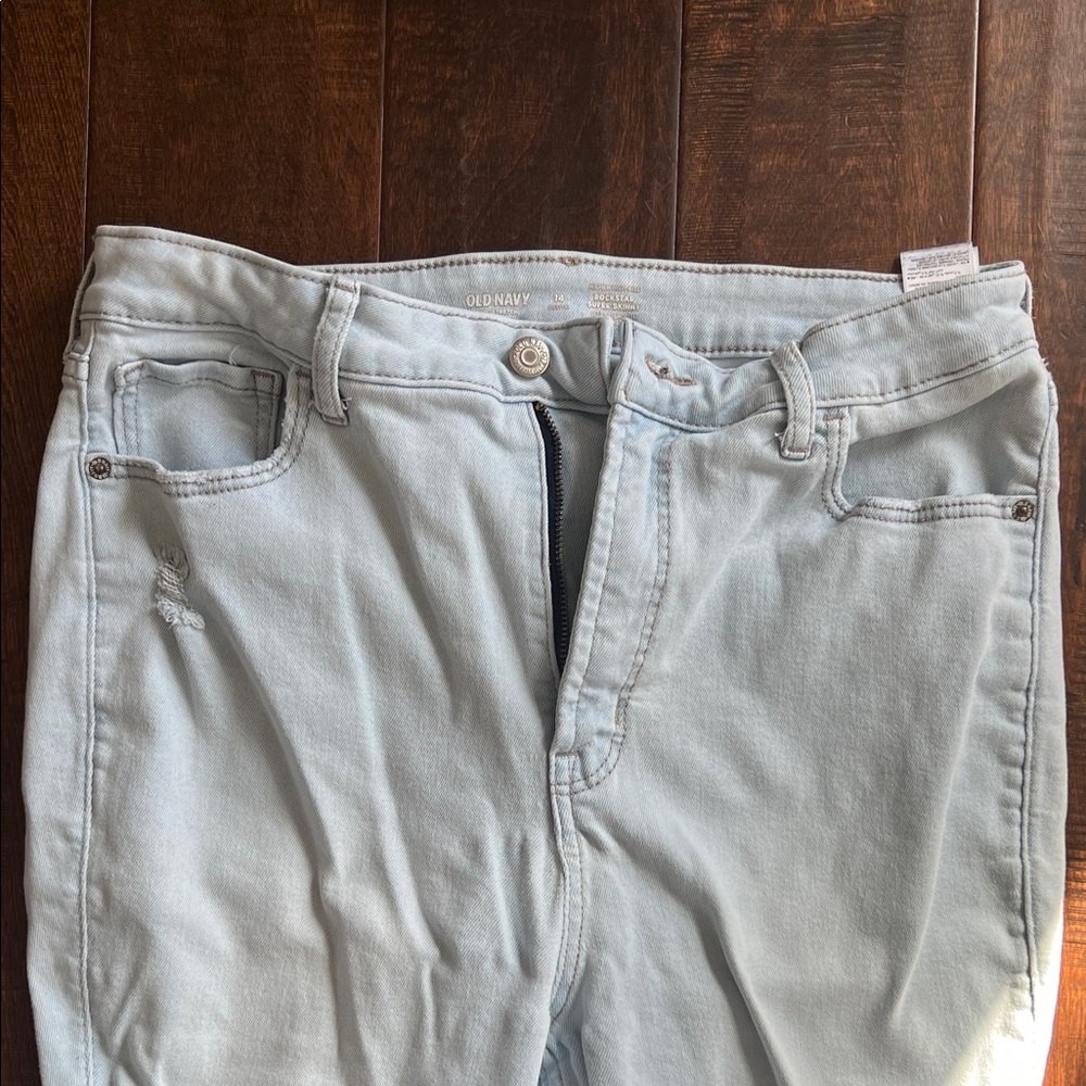 Old Navy Soft Blue Denim Pants